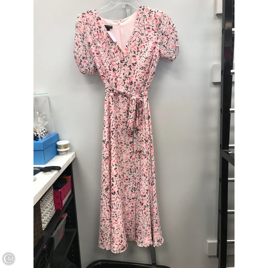 Dress Casual Midi By Talbots In Pink, Size: 2
