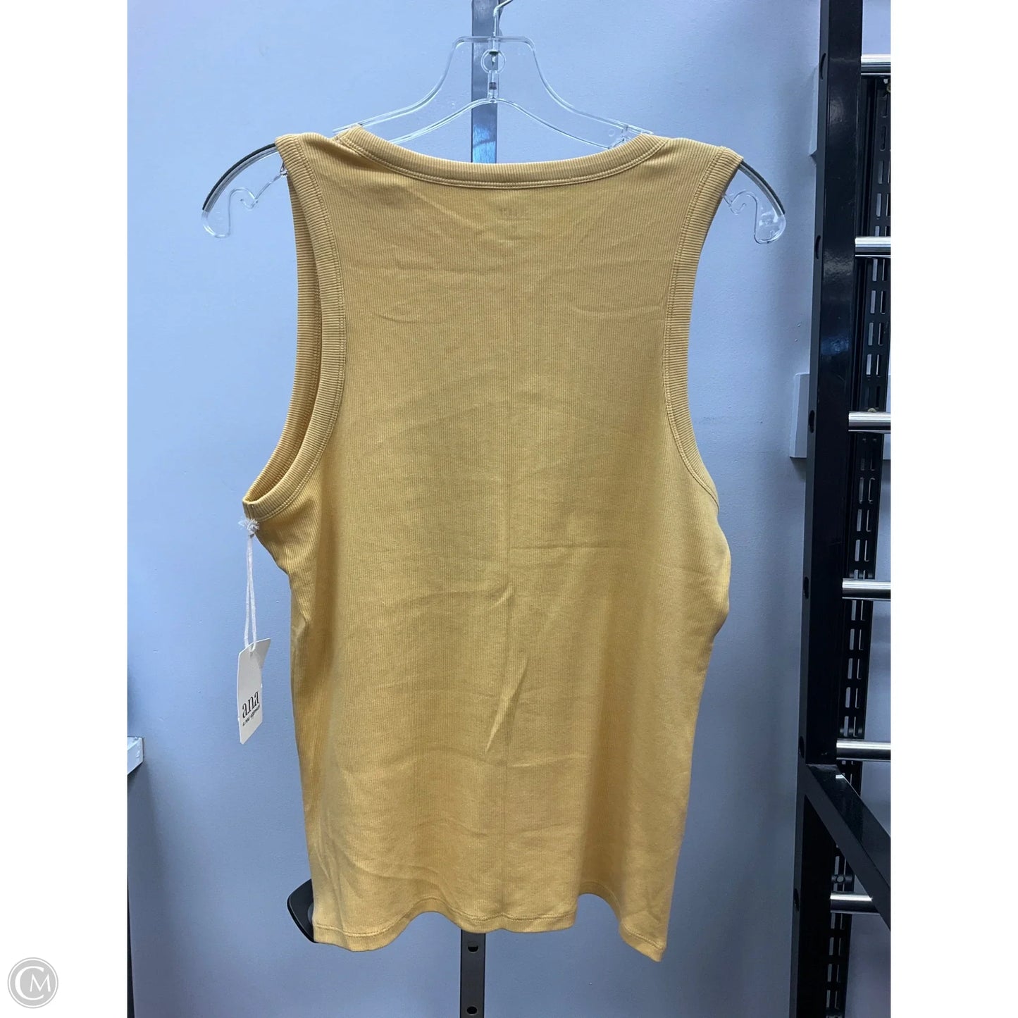 Tank Top By Ana In Yellow, Size: Xl