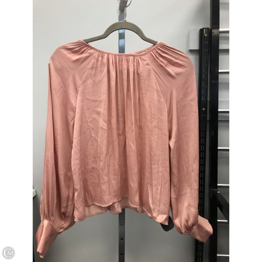 Top Long Sleeve By Old Navy In Pink, Size: S