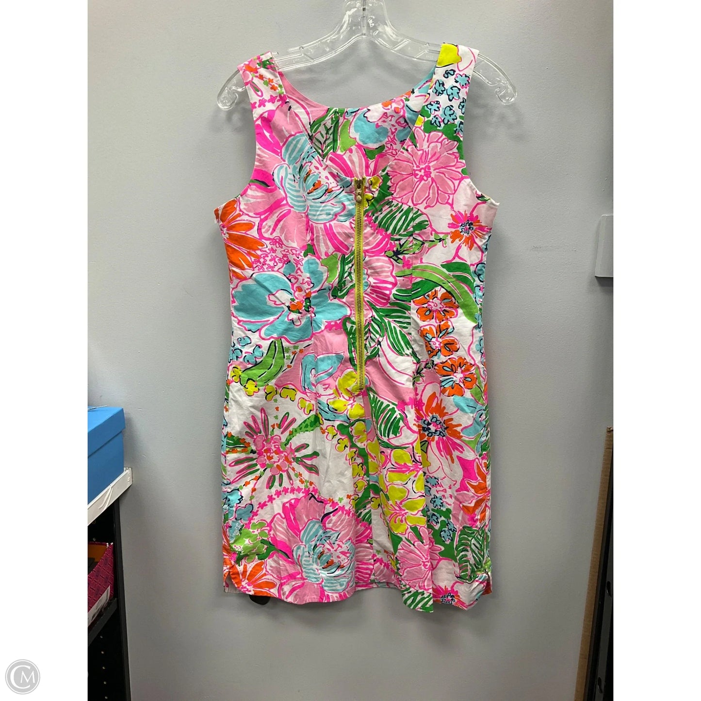 Dress Designer By Lilly Pulitzer In Floral Print, Size: 8