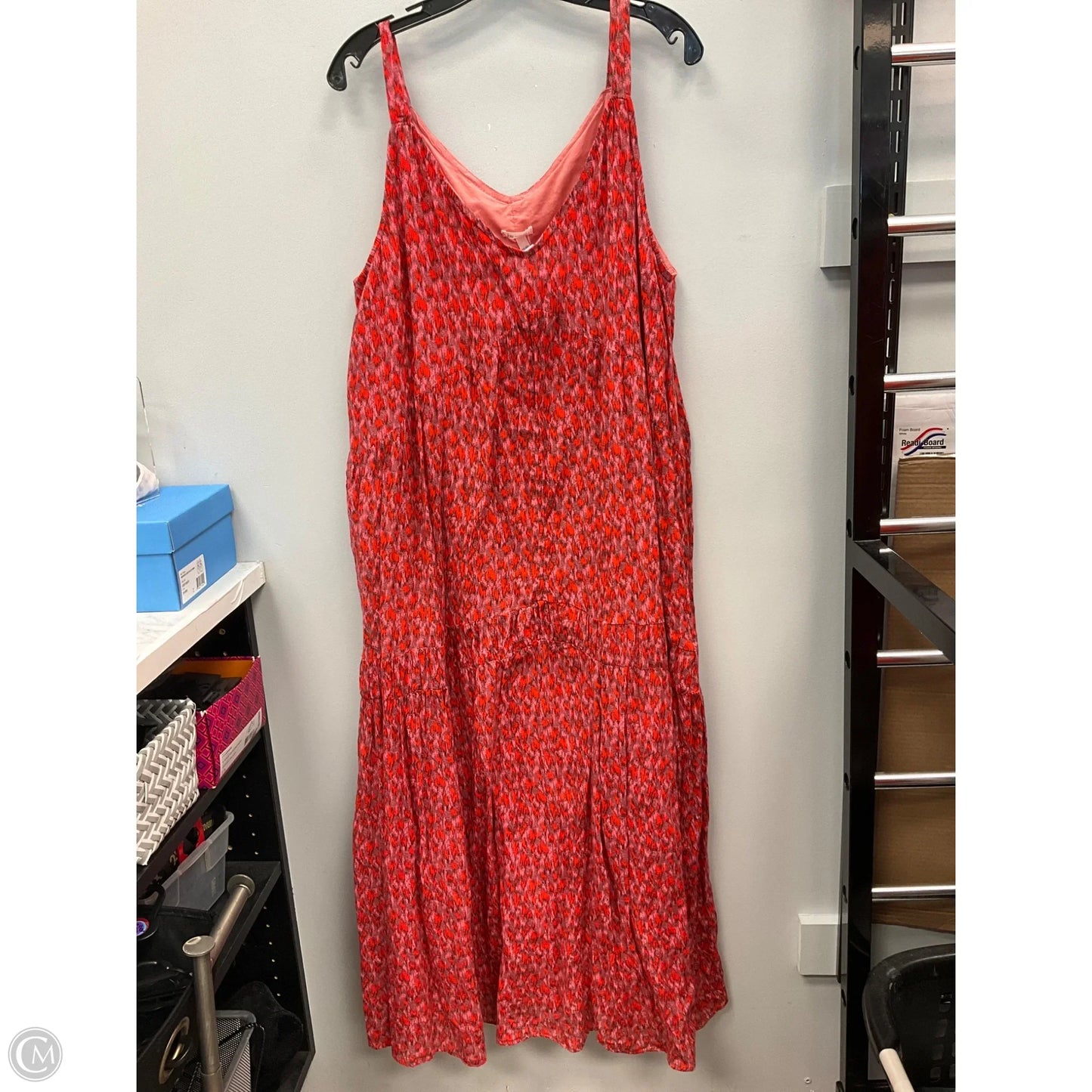 Dress Casual Midi By Joie In Red, Size: Xxl