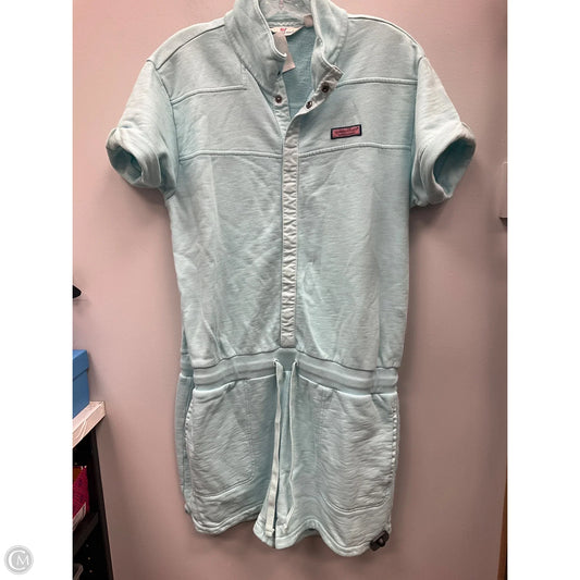 Romper By Vineyard Vines In Aqua, Size: L
