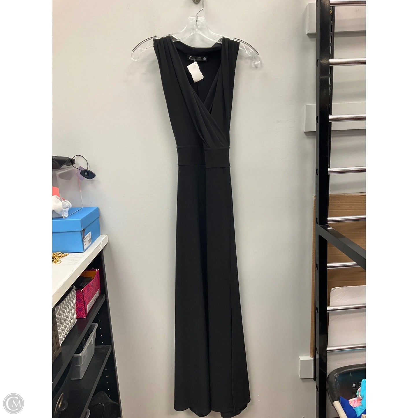 Dress Casual Midi By New York And Co In Black, Size: Xs