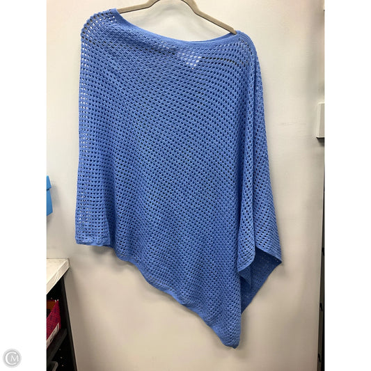 Poncho By J. Jill In Blue, Size: Osfm
