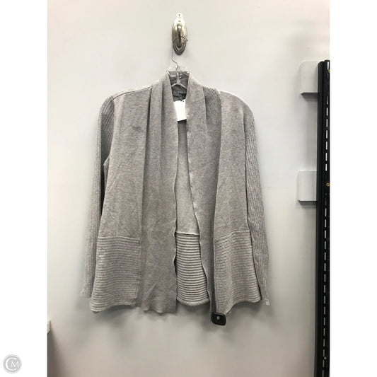 Sweater Cardigan By 89th And Madison In Grey, Size: Lp
