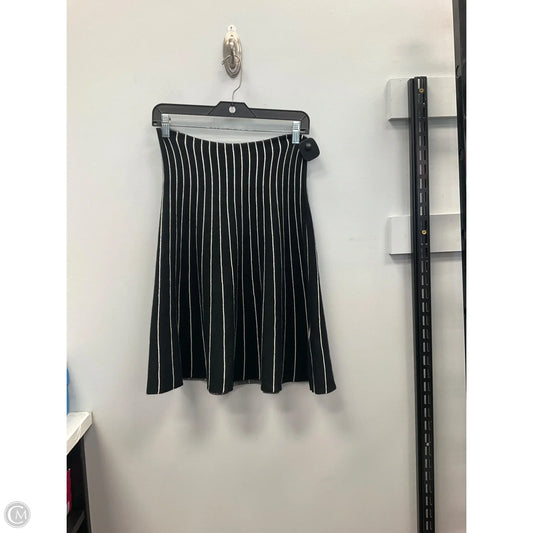 Skirt Mini & Short By Max Studio In Black & White, Size: S