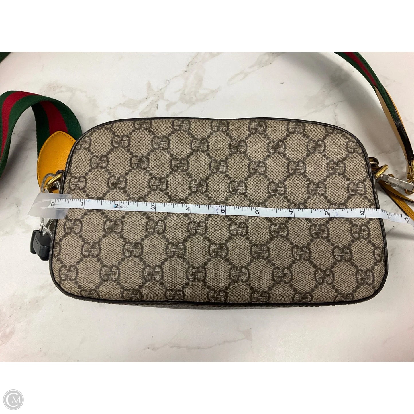 Crossbody Luxury Designer By Gucci, Size: Small
