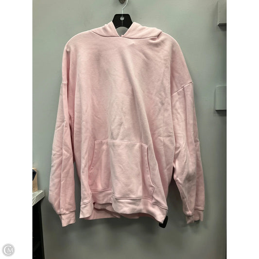 Sweatshirt Hoodie By Skims In Pink, Size: 2x