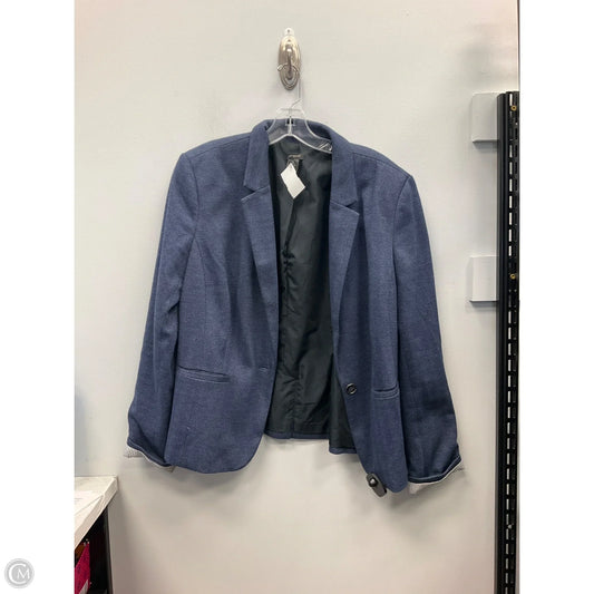 Blazer By Ann Taylor In Blue, Size: 14