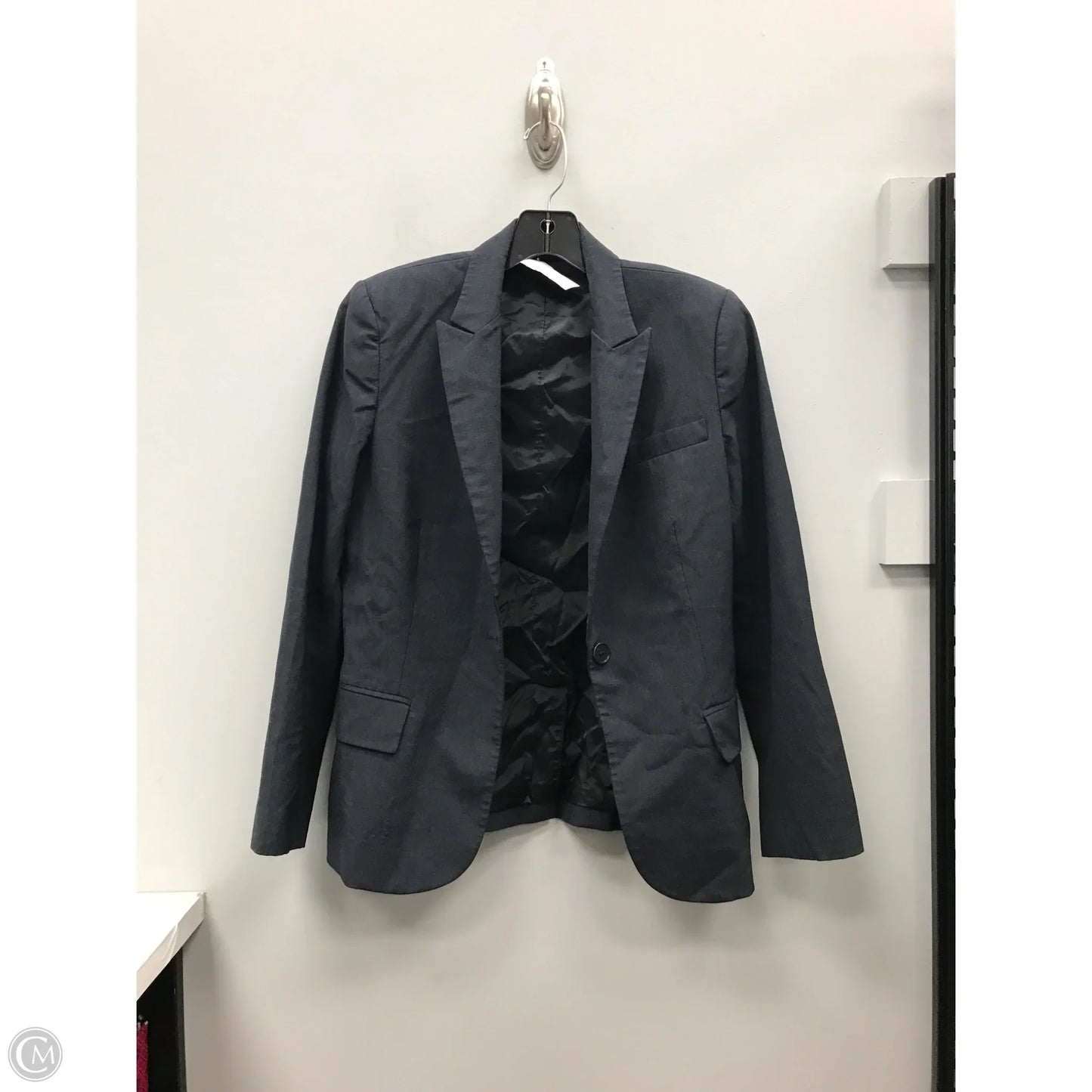 Blazer By Theory In Grey, Size: 8