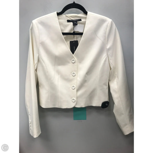 Blazer By French Connection In Cream, Size: 6