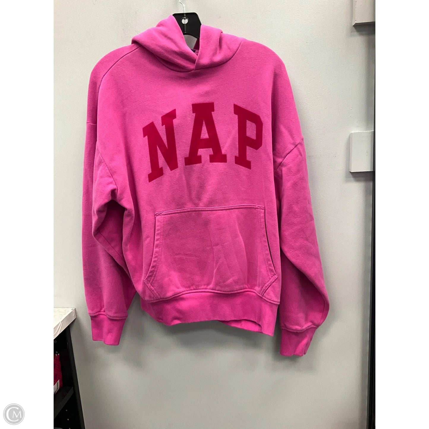 Sweatshirt Hoodie By Gap In Pink, Size: S