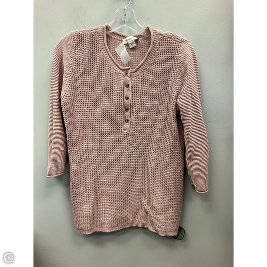 Sweater By Coldwater Creek In Pink, Size: M