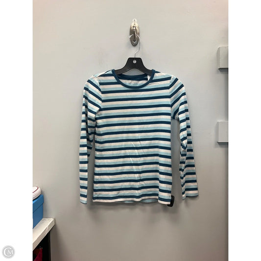 Top Long Sleeve By Lands End In Blue, Size: Xs