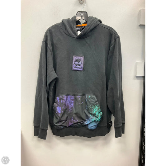 Sweatshirt Hoodie By Timberland In Black, Size: L