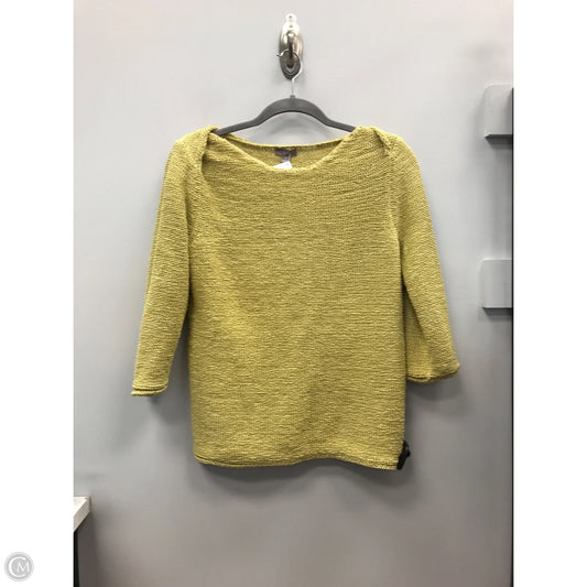 Sweater By J. Jill In Yellow, Size: M