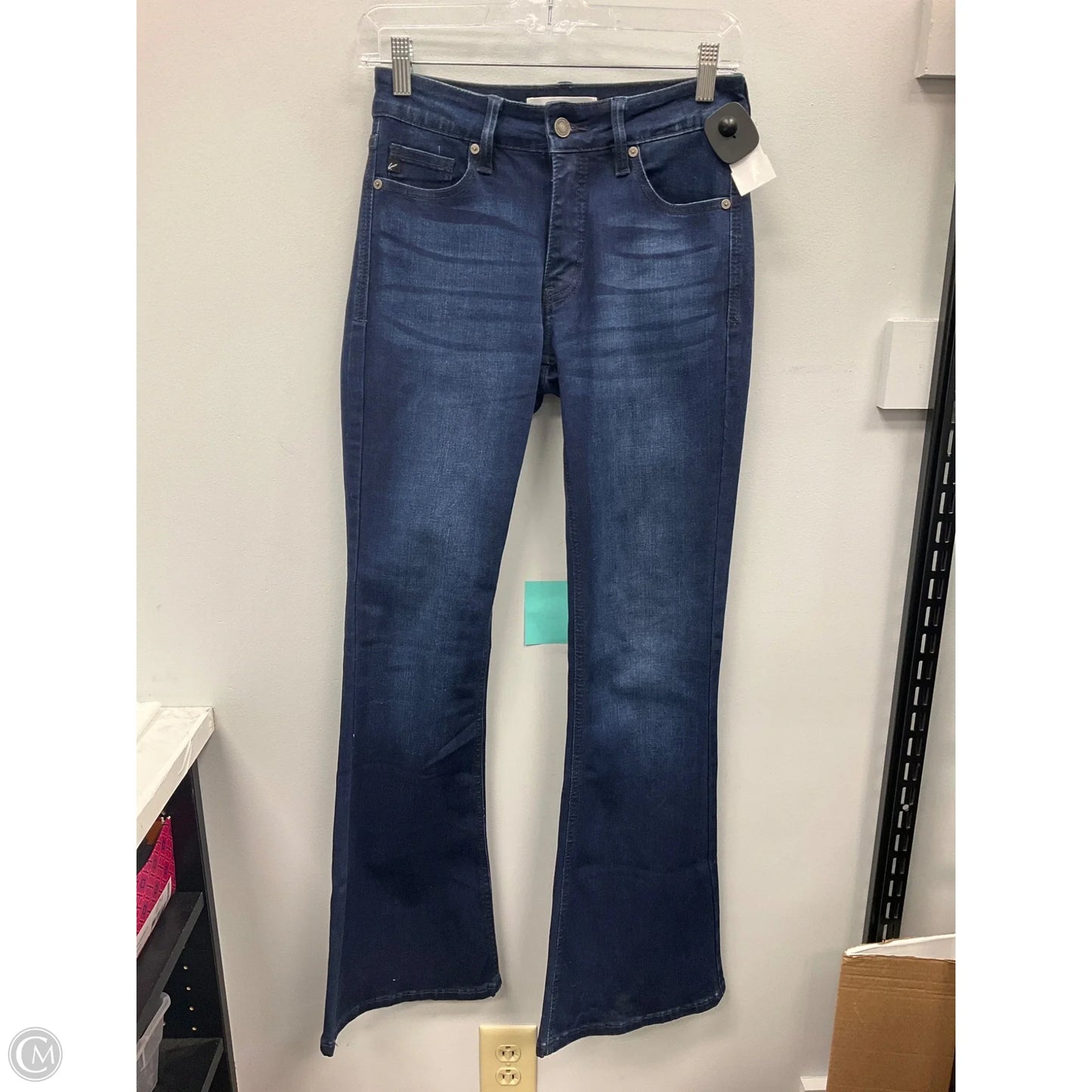 Jeans Flared By Kancan In Blue, Size: Sp