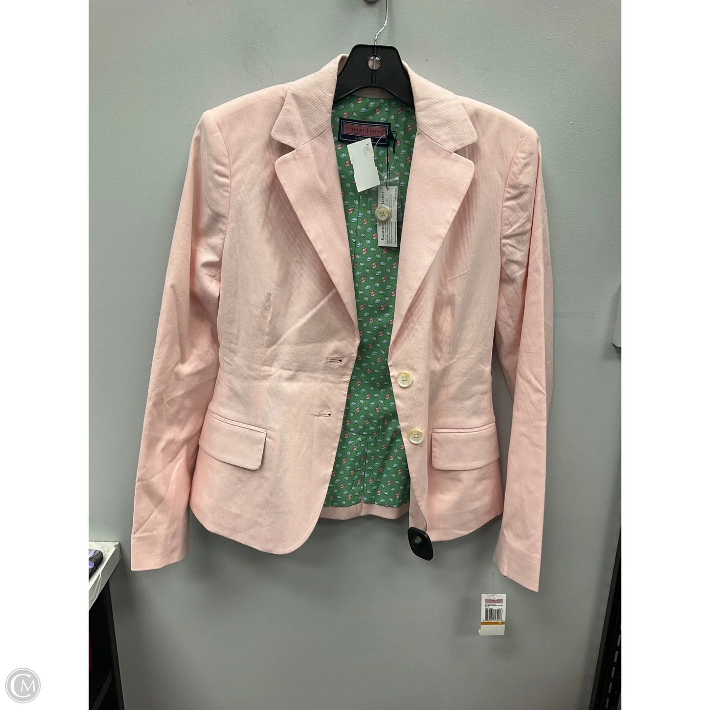 Blazer By Vineyard Vines In Pink, Size: S