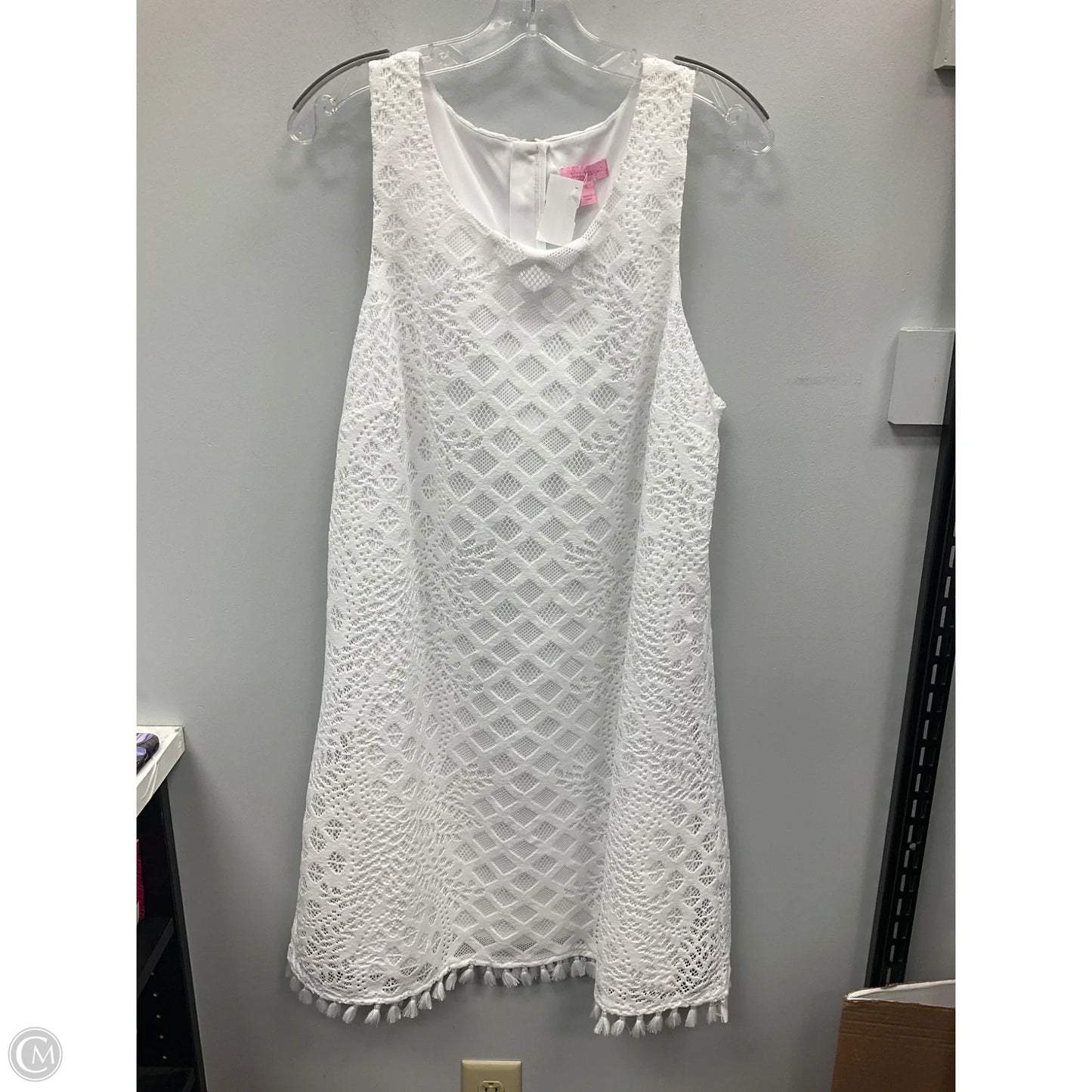 Dress Designer By Lilly Pulitzer In White, Size: Xl