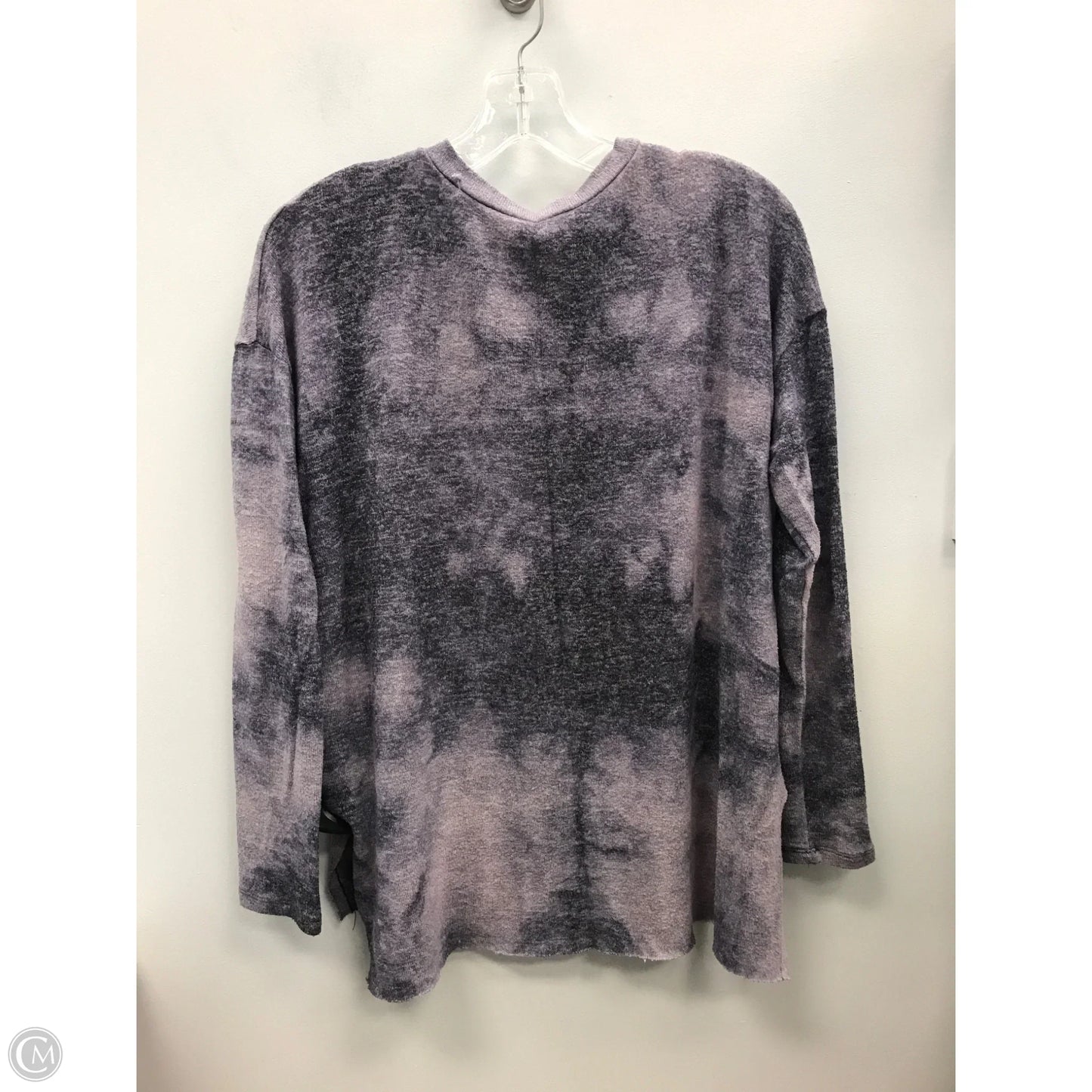Top Long Sleeve By American Eagle In Purple, Size: M
