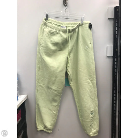 Pants Joggers By Champion In Green, Size: Xl