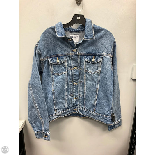 Jacket Denim By Old Navy In Blue, Size: L