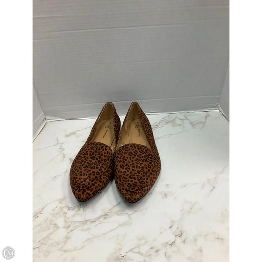 Shoes Flats By Time And Tru In Animal Print, Size: 8