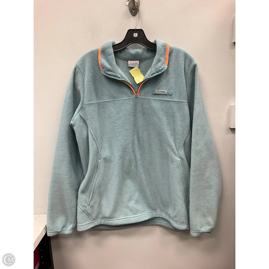 Jacket Fleece By Columbia In Blue, Size: L