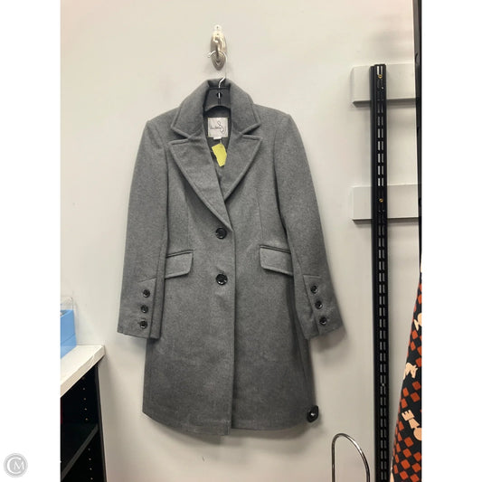 Coat Wool By Sam Edelman In Grey, Size: 0