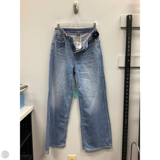 Jeans Wide Leg By American Eagle In Blue, Size: 2