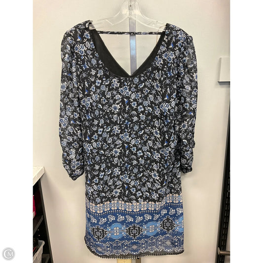 Dress Casual Short By Speechless In Floral Print, Size: Xl
