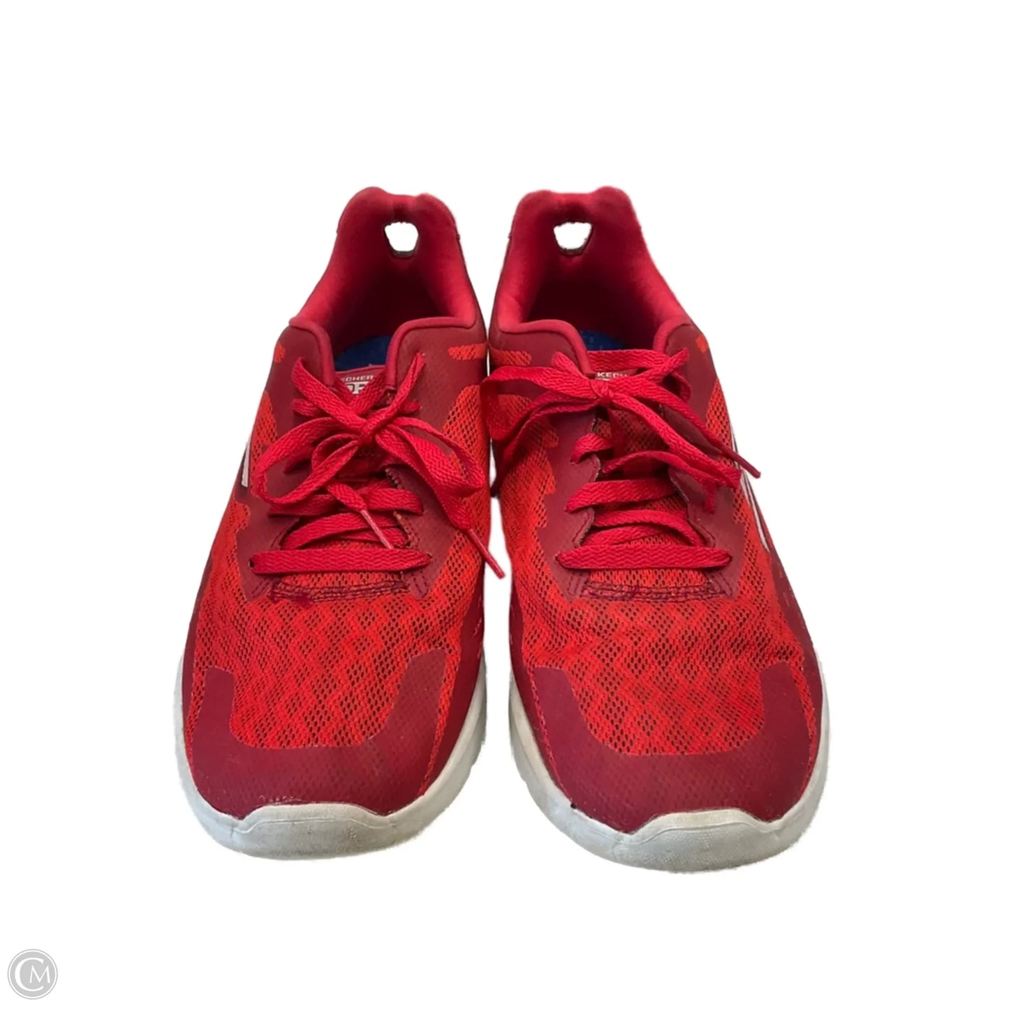 Shoes Athletic By Skechers In Red, Size: 8