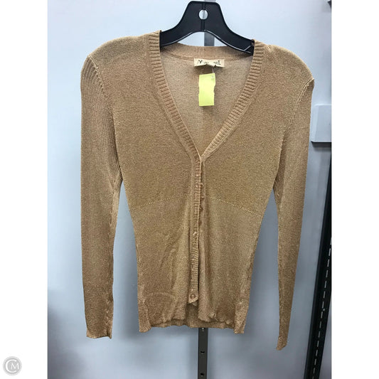 Top Long Sleeve By Clothes Mentor In Brown, Size: M