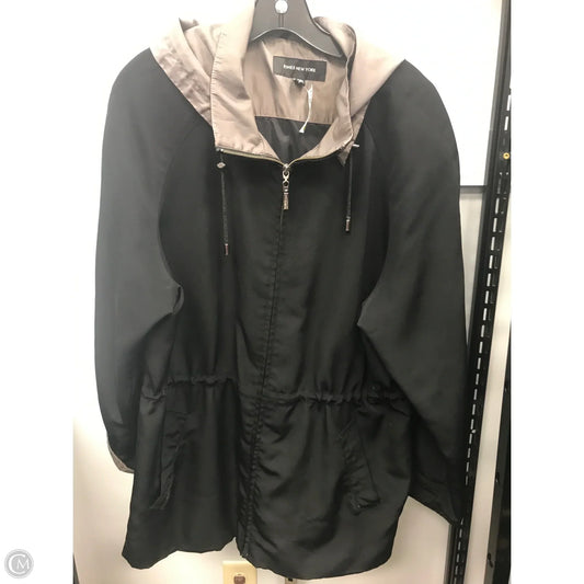 Coat Raincoat By Jones New York In Black, Size: Xl