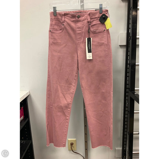 Jeans Cropped By Liverpool In Mauve, Size: 4