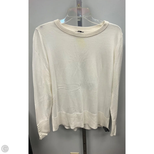 Sweater By Halogen In Cream, Size: Xl