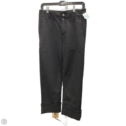 Jeans Cropped By Zara In Black, Size: 4