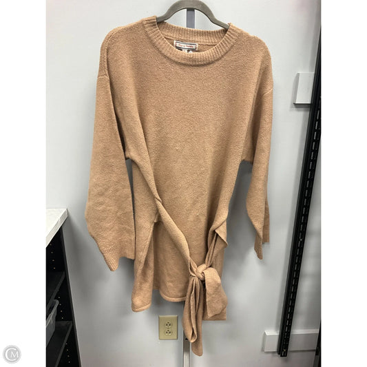 Sweater By Flying Tomato In Tan, Size: L