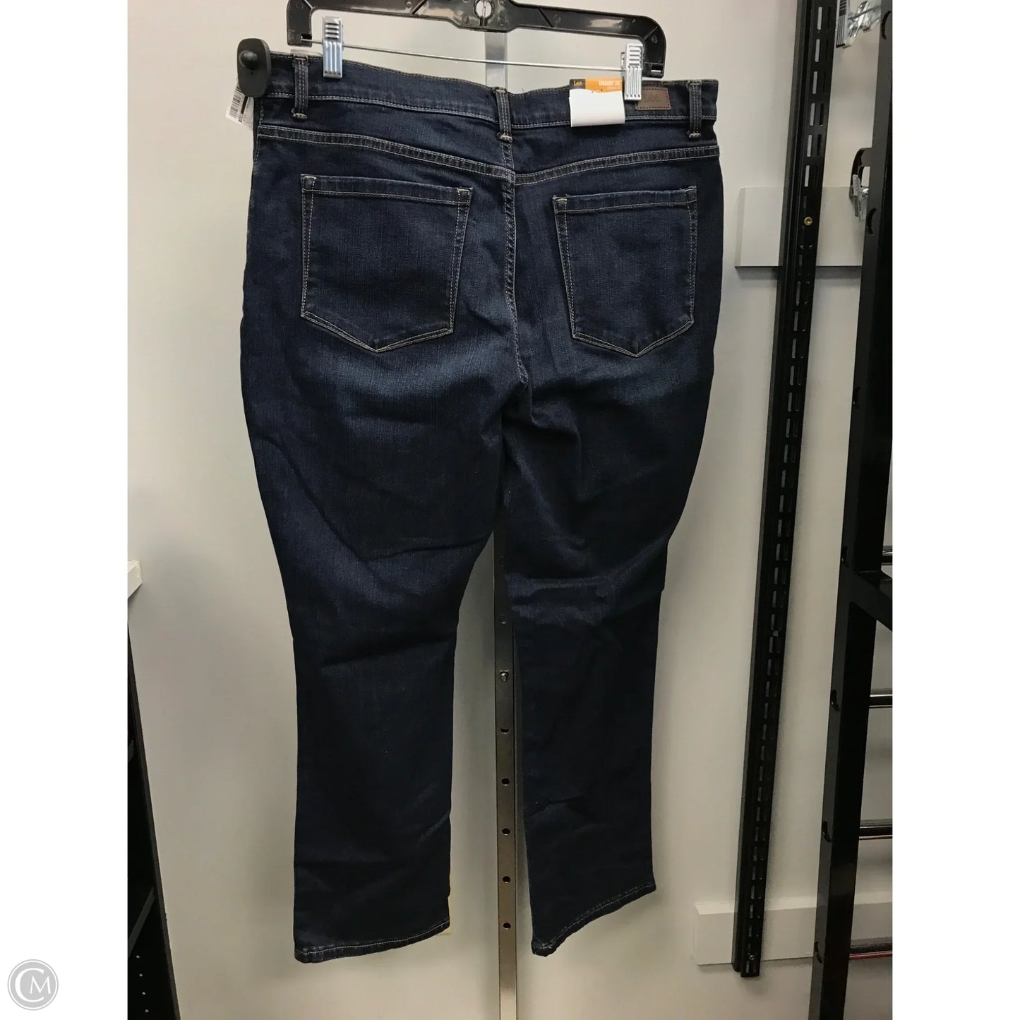 Jeans Straight By Lee In Blue, Size: 16