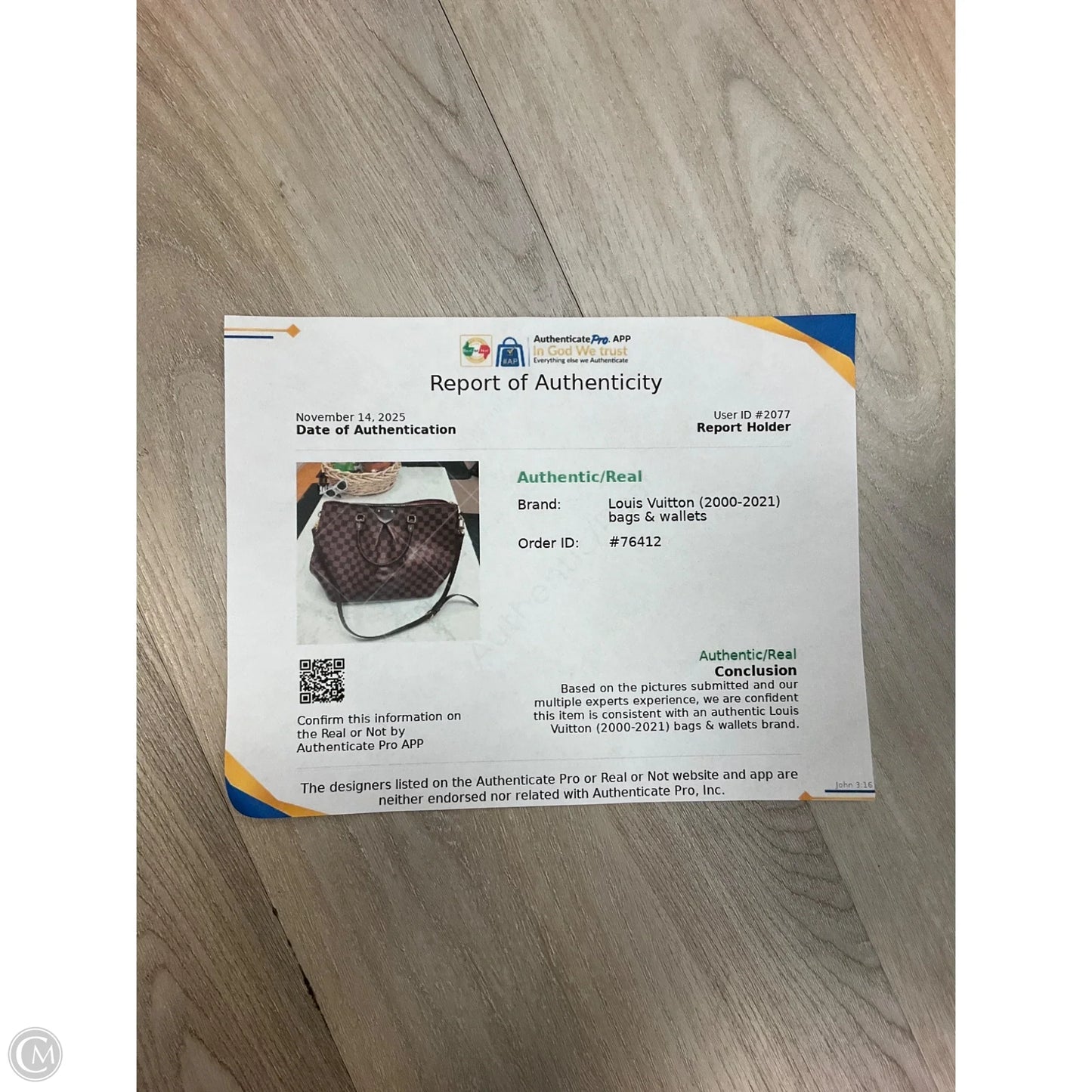 Handbag Luxury Designer By Louis Vuitton, Size: Large