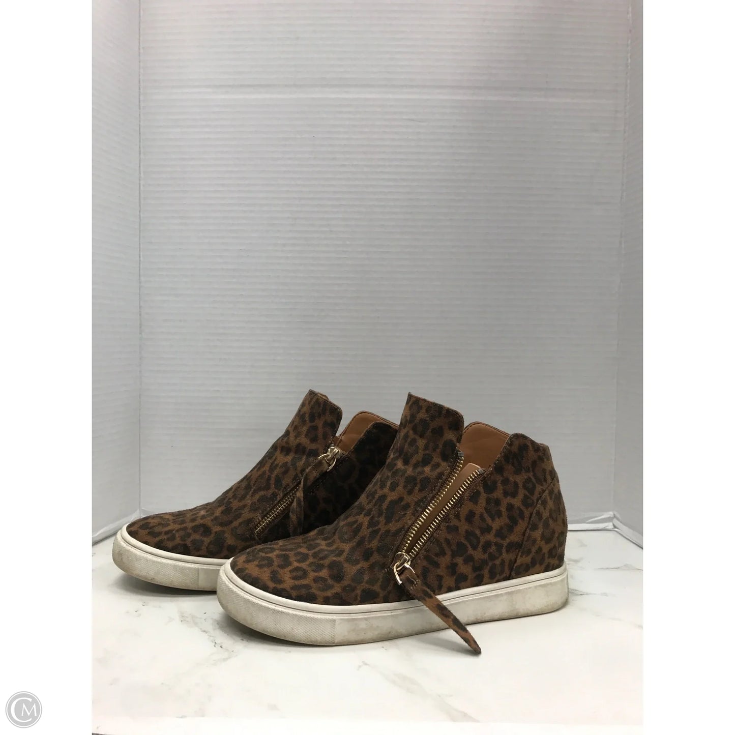 Shoes Sneakers By Jf In Animal Print, Size: 7.5