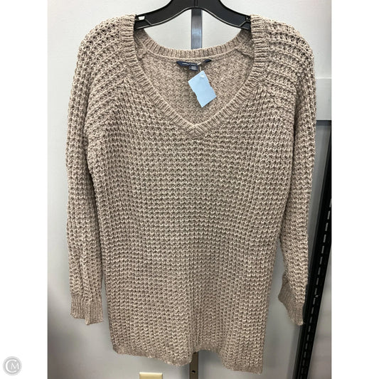 Sweater By American Eagle In Tan, Size: M