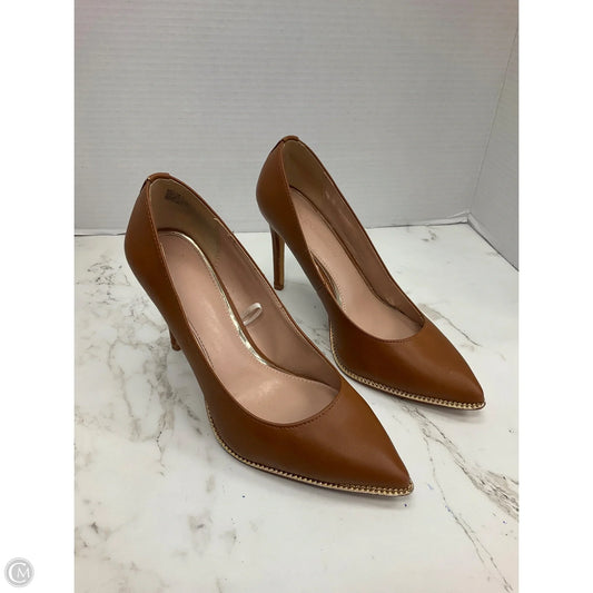 Shoes Heels Stiletto By Bcbgeneration In Tan, Size: 8
