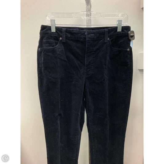 Pants Corduroy By Talbots In Navy, Size: 8p