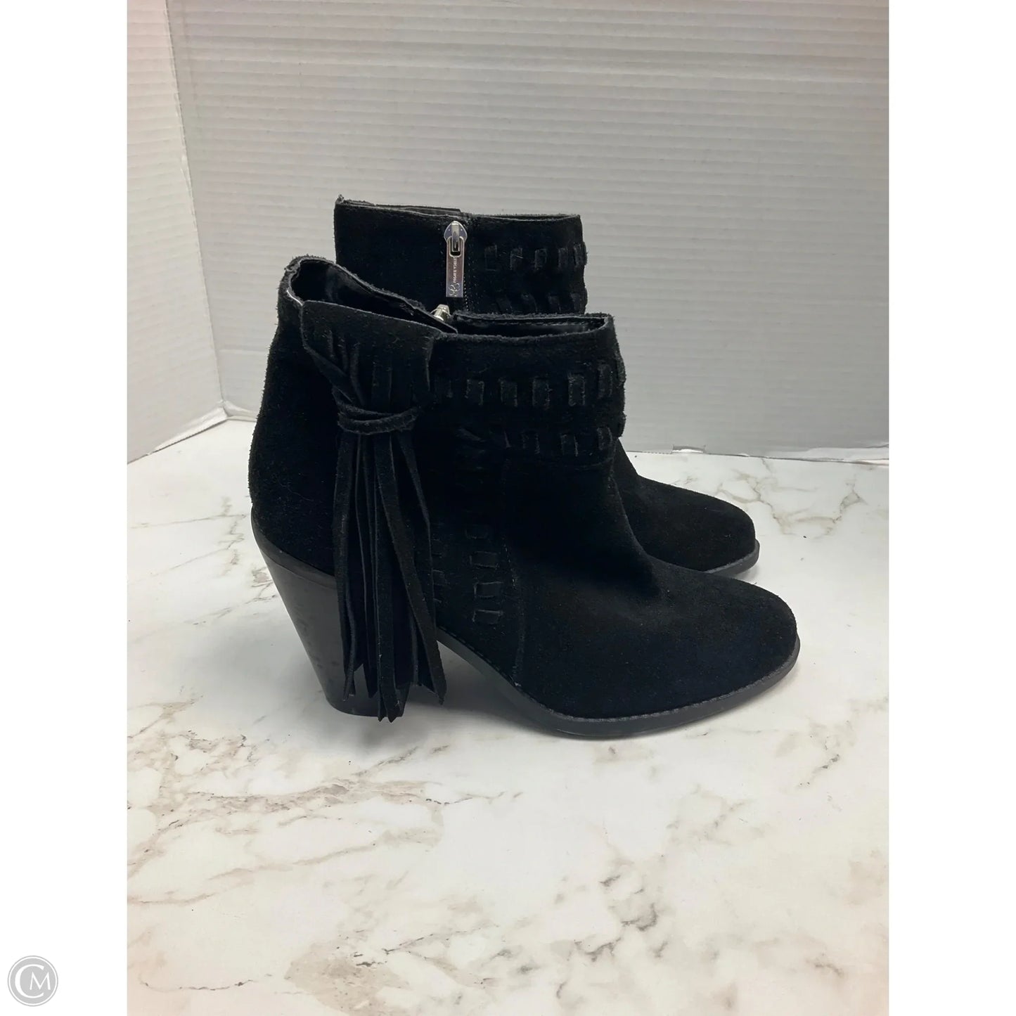Boots Ankle Heels By Jessica Simpson In Black, Size: 8.5