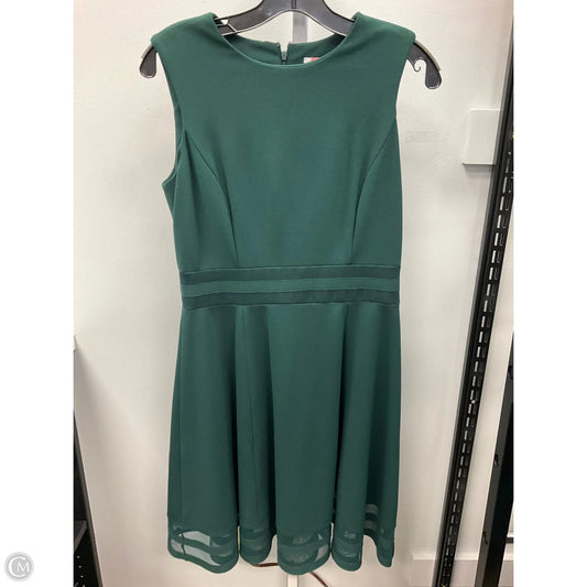 Dress Party Short By Calvin Klein In Green, Size: 8
