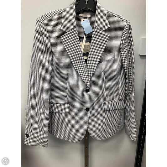 Blazer By Anne Klein In Black & White, Size: 8