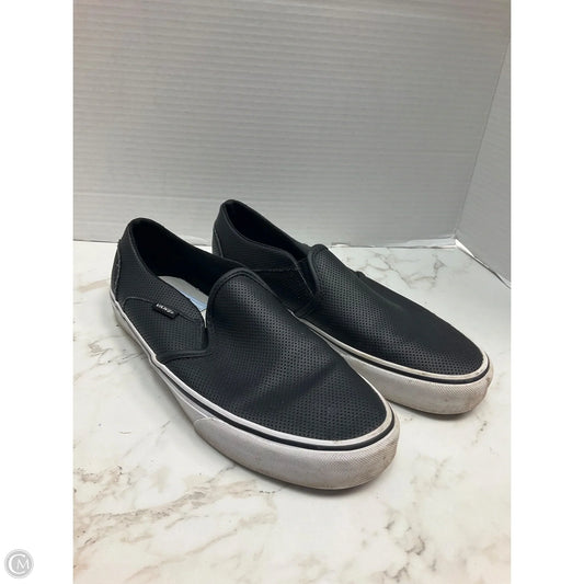 Shoes Sneakers By Vans In Black, Size: 9.5