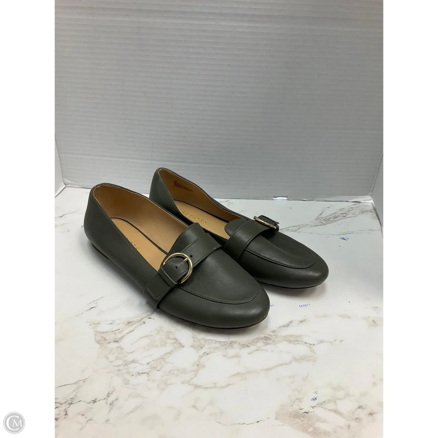 Shoes Flats By Talbots In Green, Size: 8