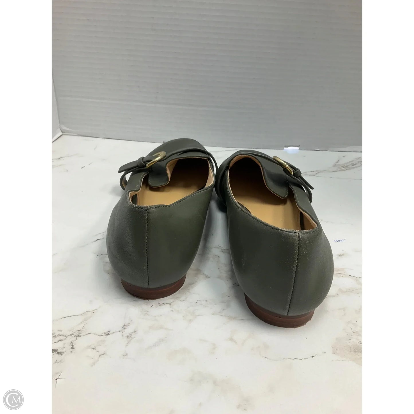 Shoes Flats By Talbots In Green, Size: 8